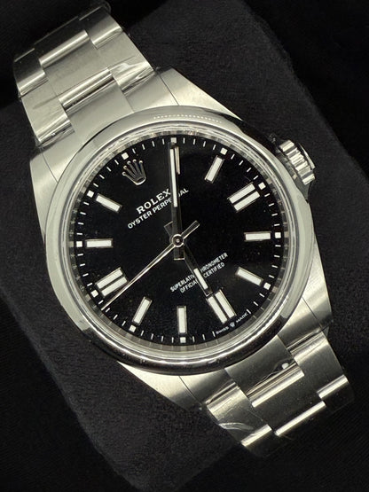 Rolex Oyster Perpetual 41 Black Dial Oyster Bracelet 134300 | 2025 | 41mm
