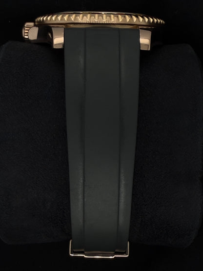 Rolex Yacht-Master 40 Black Dial Everose Gold Oysterflex After-Market Bezel 116655 | 2019 | 40mm