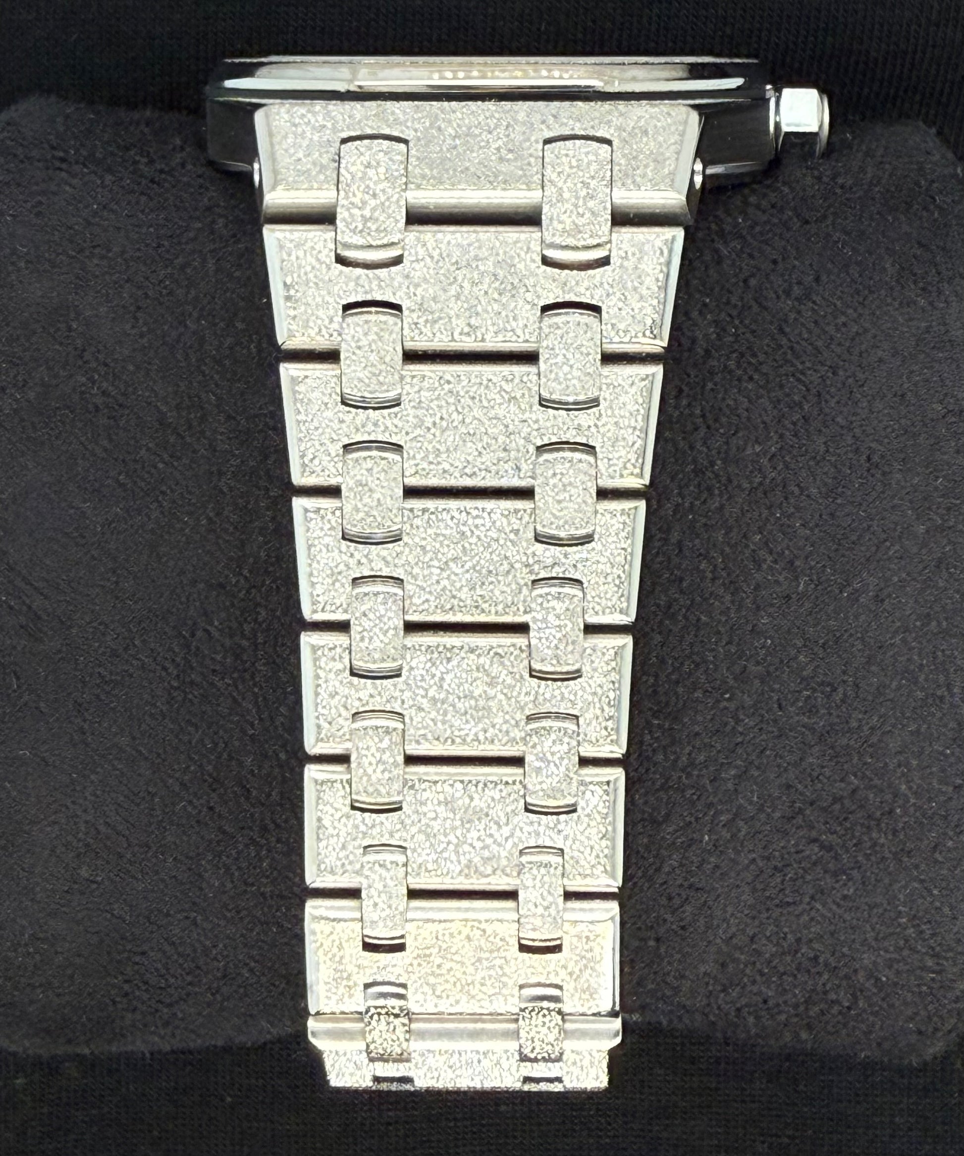 Audemars Piguet Royal Oak Lady 18ct White Gold Silver Dial 67653BC Bracelet 