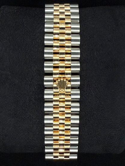 Rolex Datejust 31 "MOP" Mother of Pearl Diamond Dial Jubilee Two Tone 278273 clasp