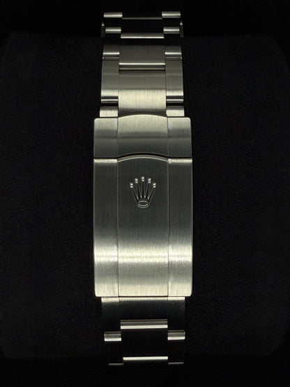 Rolex Oyster Perpetual 41 Black Dial Oyster Bracelet 124300 clasp