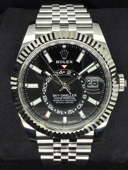 Rolex Sky-Dweller Black Dial Jubilee 336934