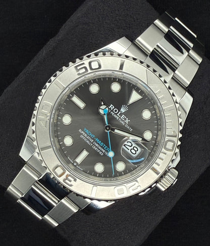 Rolex Yacht-Master 40 Rhodium Dial Platinum Bezel 126622 Right