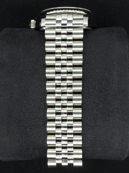 Rolex Datejust 31 Aubergine ‘Purple’ Roman Diamond Dial Jubilee 278274 bracelet