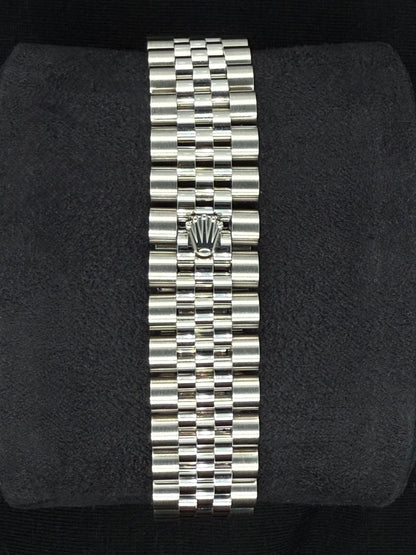 Rolex Datejust 31 Aubergine ‘Purple’ Roman Diamond Dial Jubilee 278274 clasp
