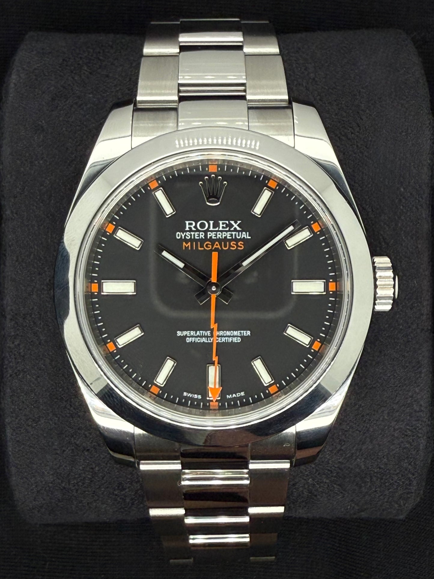 Rolex Milgauss Black Dial Steel 116400 | 2010 | 40mm