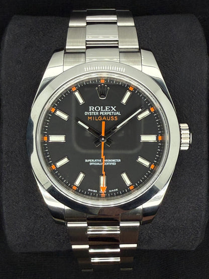 Rolex Milgauss Black Dial Steel 116400 | 2010 | 40mm
