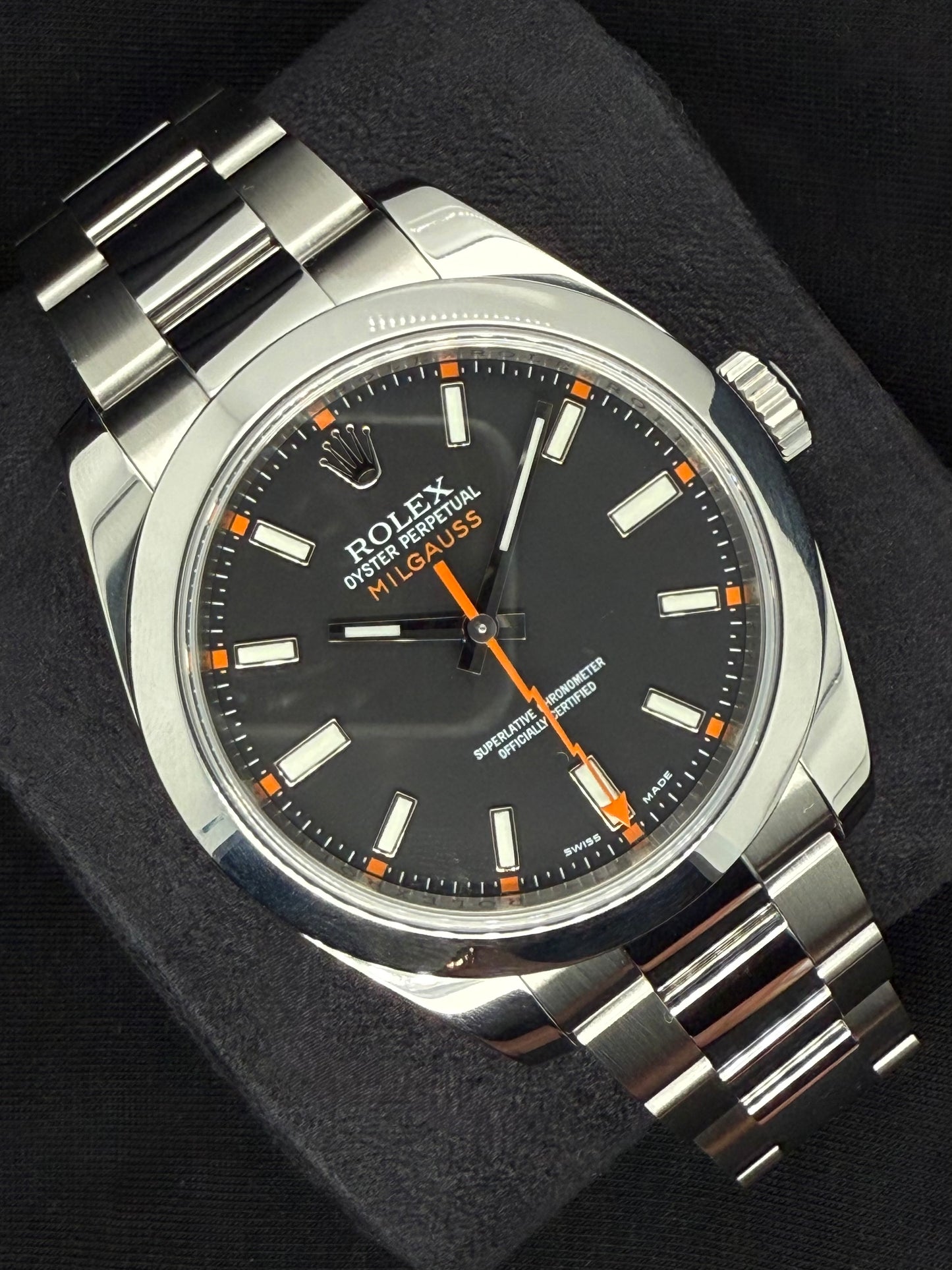Rolex Milgauss Black Dial Steel 116400 | 2010 | 40mm