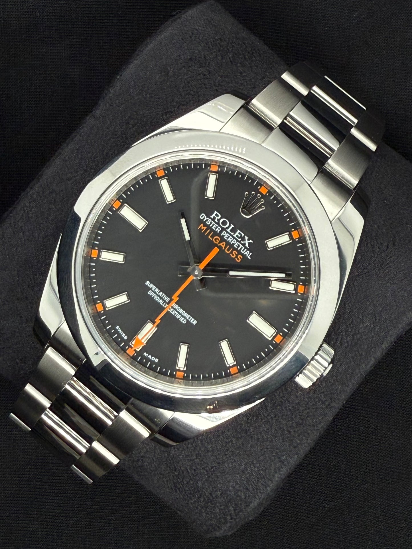 Rolex Milgauss Black Dial Steel 116400 | 2010 | 40mm