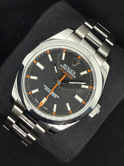 Rolex Milgauss Black Dial Steel 116400 | 2010 | 40mm