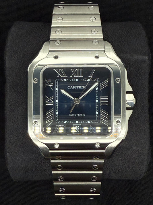 Cartier Santos De Cartier Large Size Blue Dial WSSA0030 | 2024 | 39.8mm
