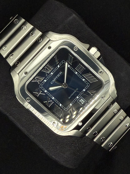 Cartier Santos De Cartier Large Size Blue Dial WSSA0030 | 2024 | 39.8mm