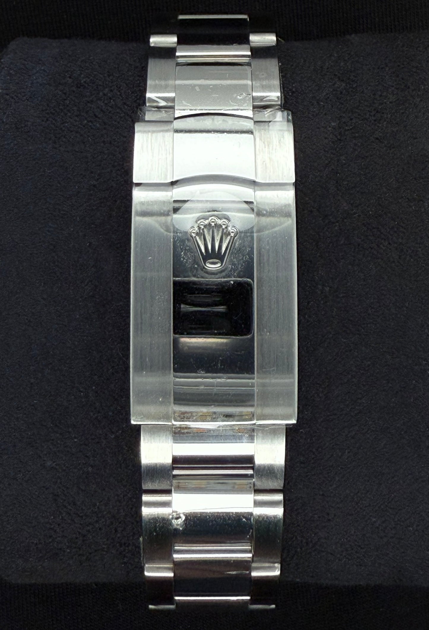 Rolex Datejust 36 Blue 'Sticks' Index Dial Fluted Oystersteel Clasp