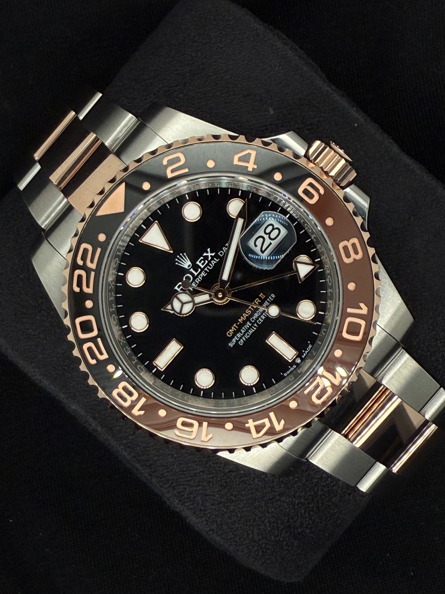 Rolex GMT-Master II Rootbeer Two Tone Everose Oyster 126711CHNR | 2025 | 40mm