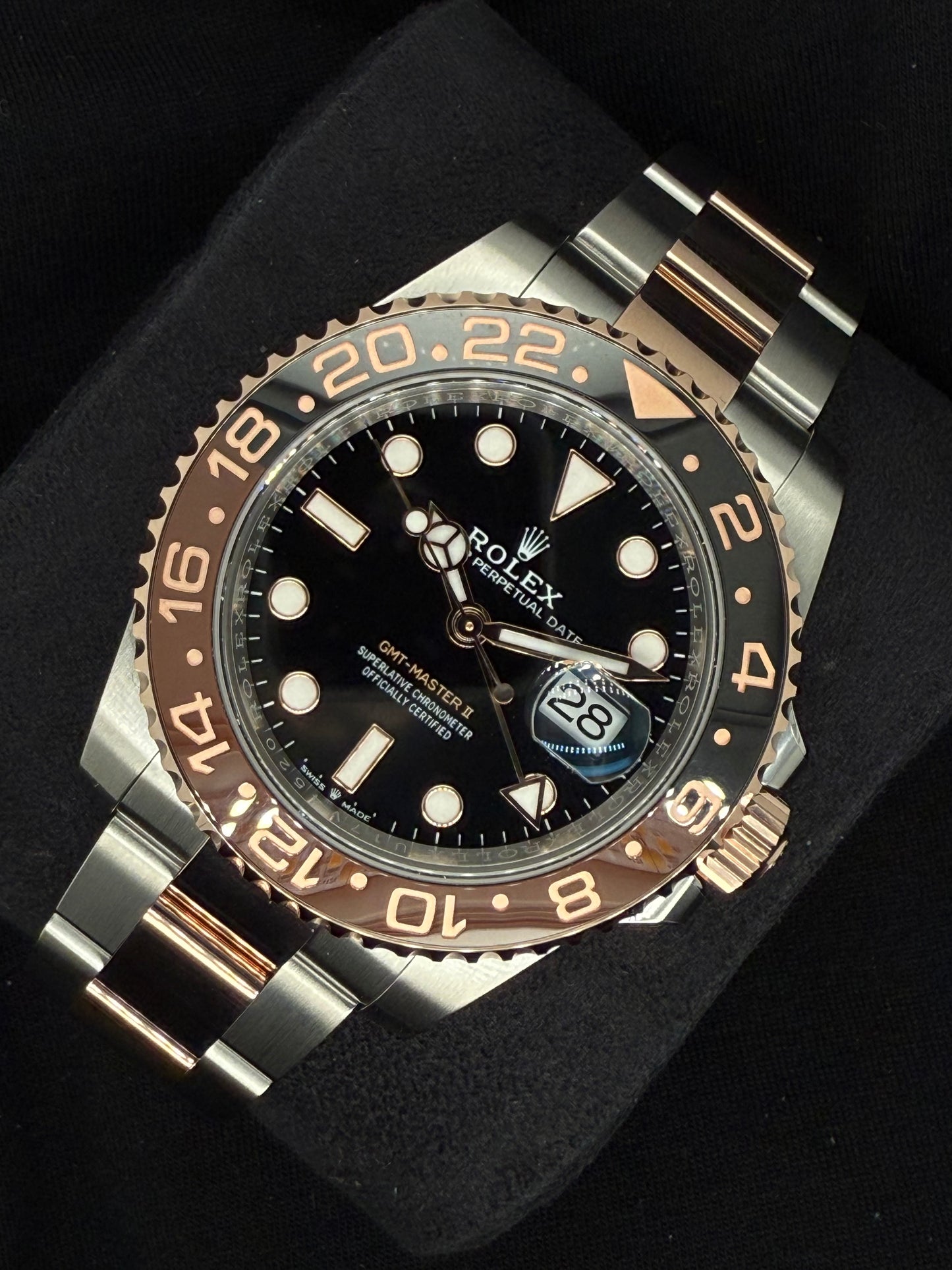 Rolex GMT-Master II Rootbeer Two Tone Everose Oyster 126711CHNR | 2025 | 40mm