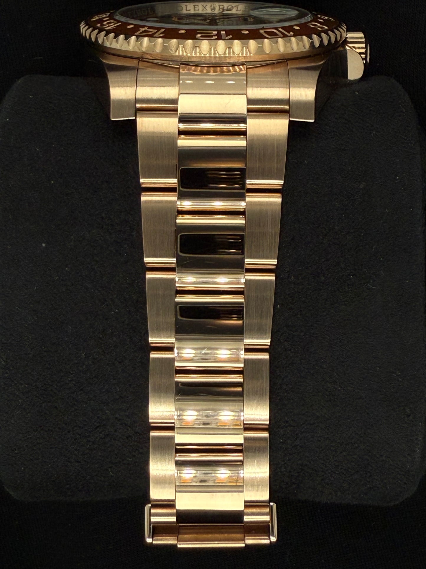 Rolex GMT-Master II 'Rootbeer' 18ct Rose Gold 126715CHNR | 2023 | 40mm