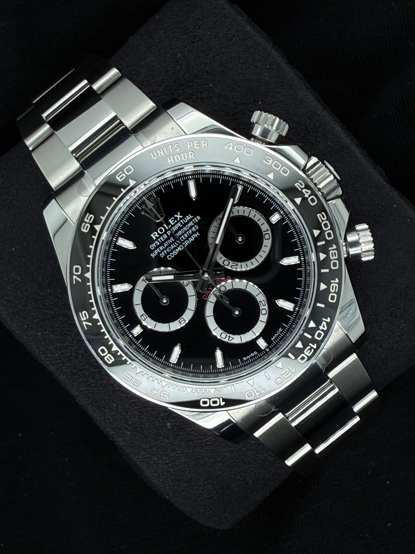 Rolex Daytona Cosmograph 'Godzilla' Black Dial 126500LN | 2025 | 40mm