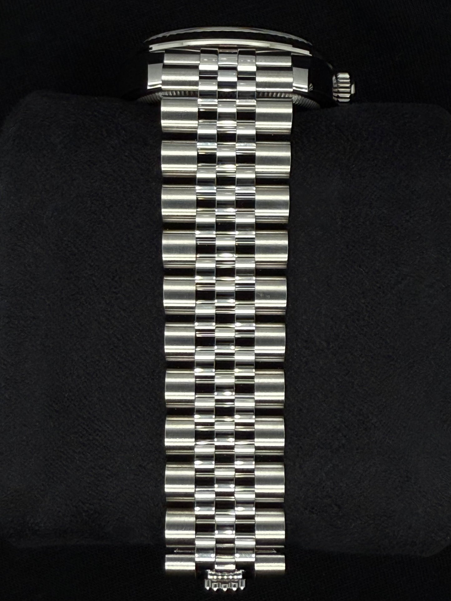 Rolex Datejust 31 Dark Grey Roman Diamond Dial Jubilee 278274 bracelet