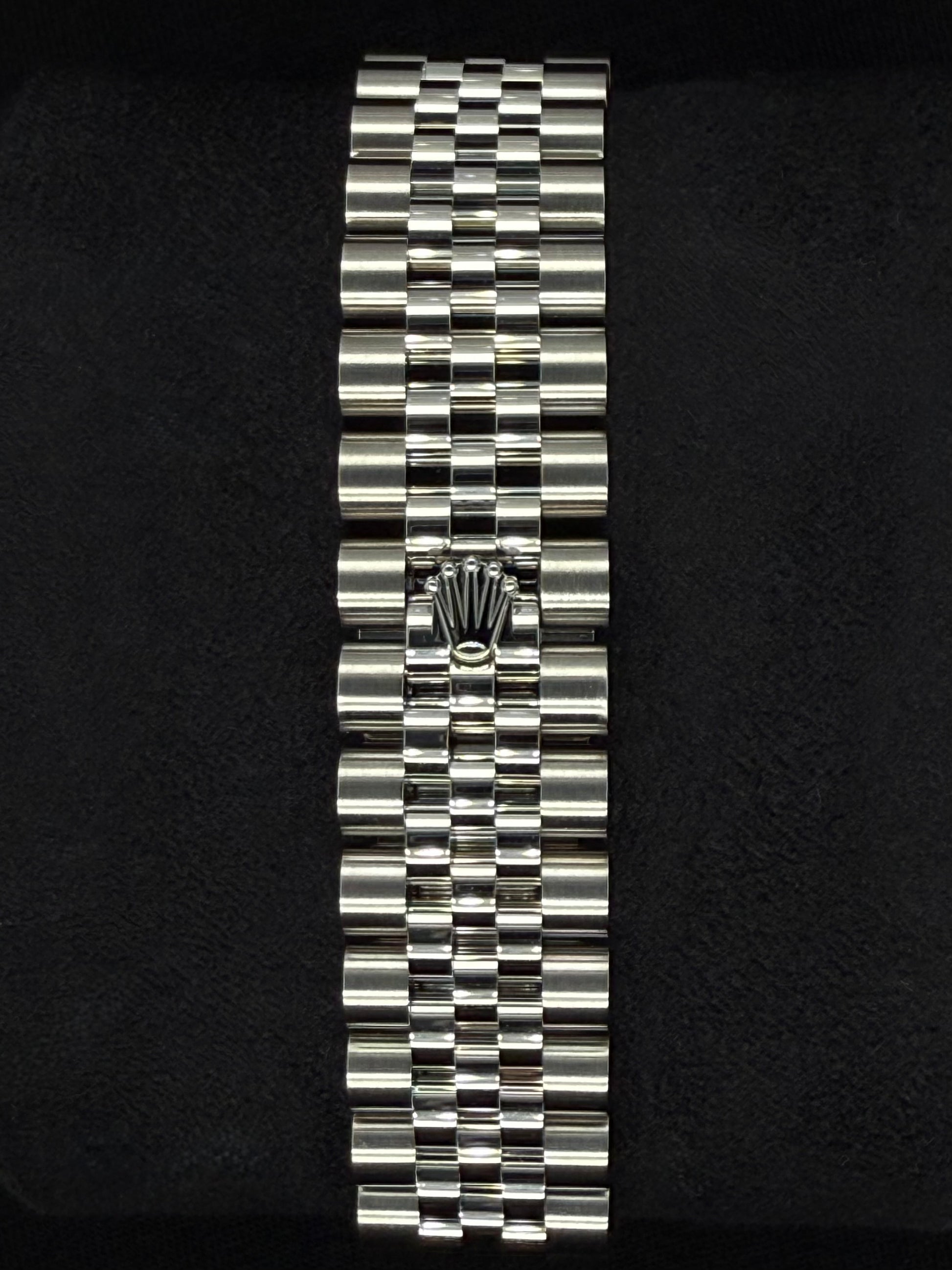 Rolex Datejust 31 Dark Grey Roman Diamond Dial Jubilee 278274 clasp