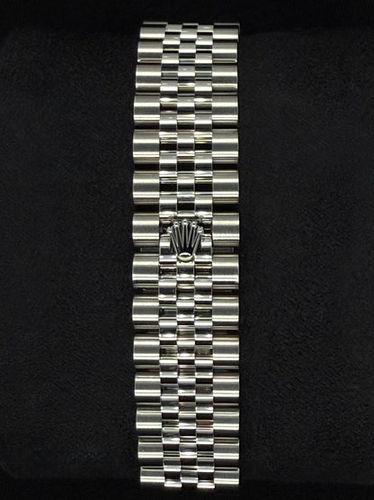 Rolex Datejust 31 Dark Grey Roman Diamond Dial Jubilee 278274 clasp