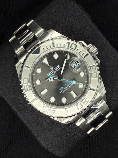 Rolex Yacht-Master 37 Rhodium Dial Platinum Bezel 268622 | 2023 | 37mm
