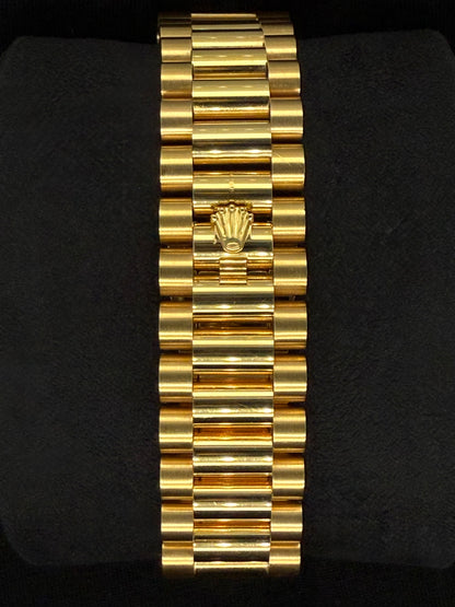 Rolex Day-Date 36 Ombré Green Diamond Dial Yellow Gold 128238 | 2023 | 36mm