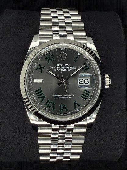 Rolex Datejust 36 Wimbledon Dial Fluted Jubilee 126234 | 2025 | 36mm