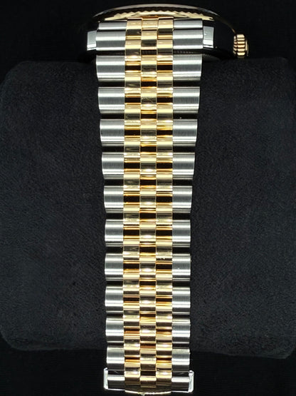 Rolex Datejust 36 Two-Tone Yellow Gold Champagne Motif Diamond Dial 126233 | 2023 | 36mm