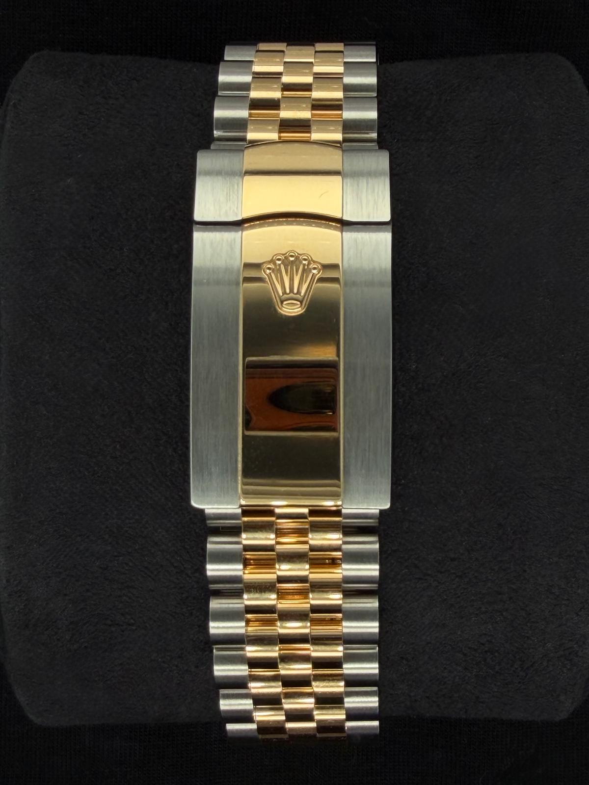 Rolex Datejust 41 Two Tone Yellow Gold with Olive Green Roman Dial Jubilee 126333 | 2026 | 41mm