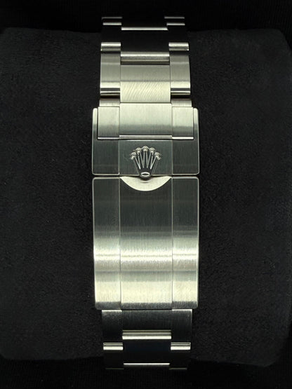 Rolex Explorer Black Dial Oyster Stainless Steel 224270 clasp