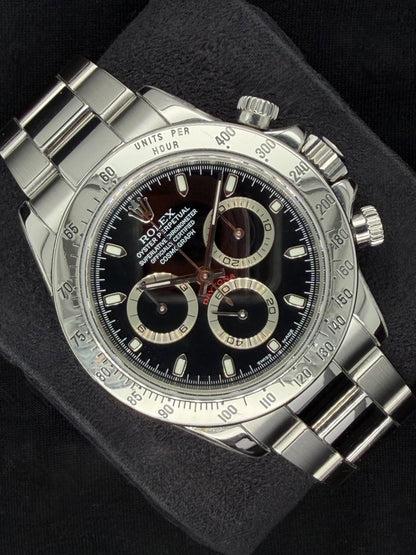 Rolex Daytona Cosmograph 'Darth Vader' Black Dial 116520 | 2002 | 40mm