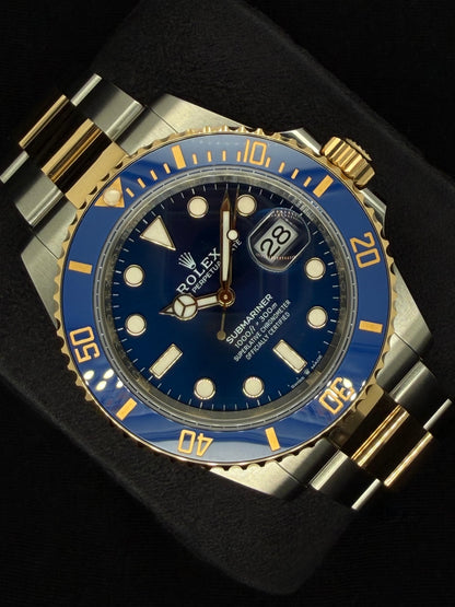 Rolex Submariner Date "Bluesy" Ceramic Gold & Steel 126613LB | 2026 | 41mm