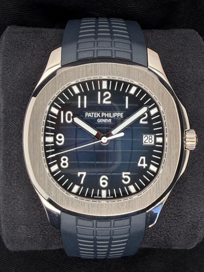 Patek Philippe Aquanaut Blue White Gold 5168G-001 |  2026 | 42.2 mm