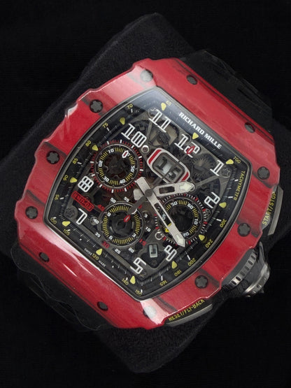 Richard Mille RM11-03 Automatic Flyback Chronograph Red Dragon RM11-03 NTPT | 2017 | 49.94 x 44.50 x 16.23 mm