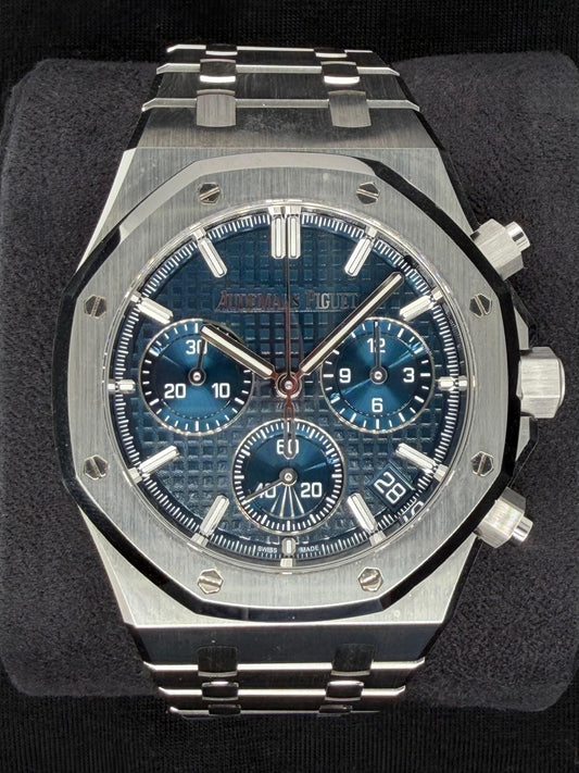 Audemars Piguet Royal Oak Selfwinding Chronograph Blue Dial 50th Anniversary 26240ST.OO.1320ST.01 | 2024 | 41mm