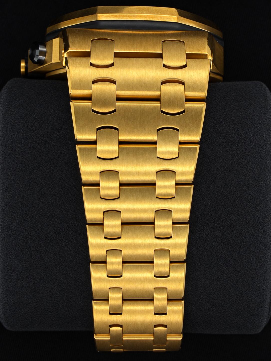 Audemars Piguet Royal Oak Offshore Chronograph "Brick" Yellow Gold with Blue Dial 26470BA.OO.1000BA.01 | 2019 | 42mm