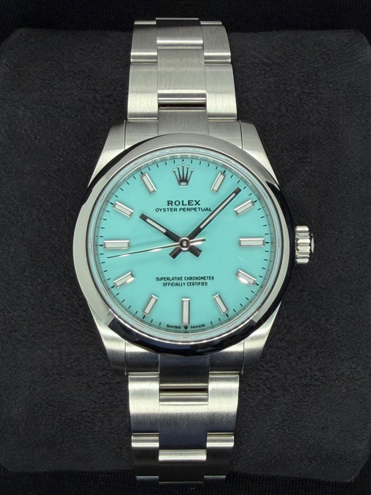 Rolex Oyster Perpetual 31 Tiffany Blue Dial Oyster Bracelet 277200 | 2026 | 31mm