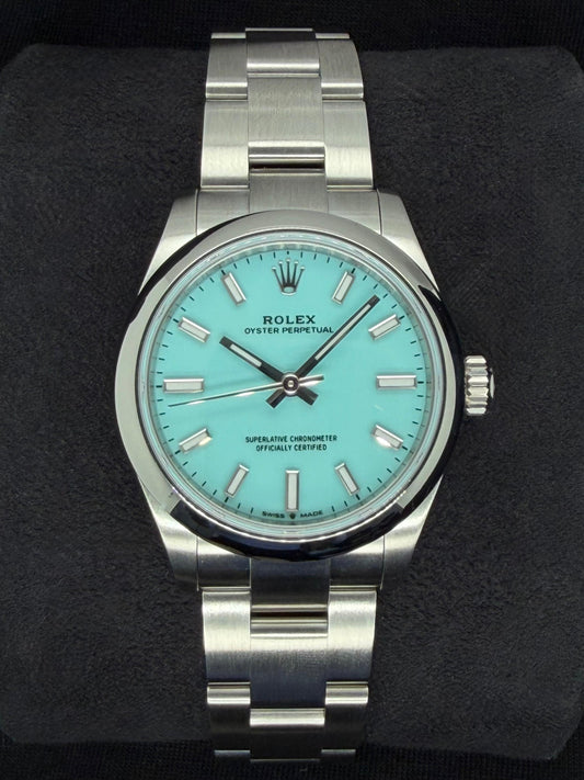 Rolex Oyster Perpetual 31 Tiffany Blue Dial Oyster Bracelet 277200 | 2026 | 31mm