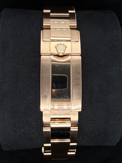 Rolex Cosmograph Daytona White Dial Everose Gold 116505 clasp