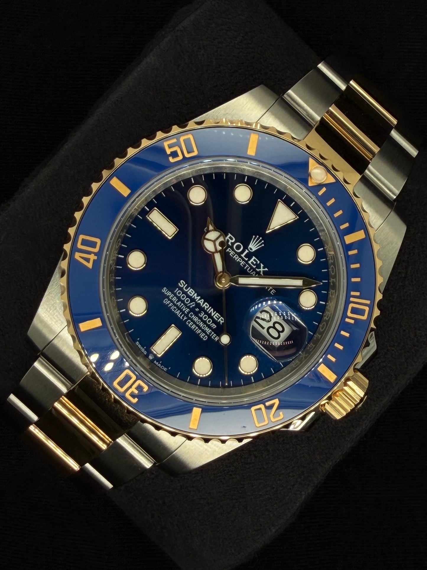 Rolex Submariner Date "Bluesy" Ceramic Gold & Steel 126613LB | 2026 | 41mm