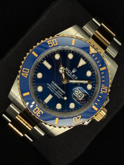 Rolex Submariner Date "Bluesy" Ceramic Gold & Steel 126613LB | 2026 | 41mm