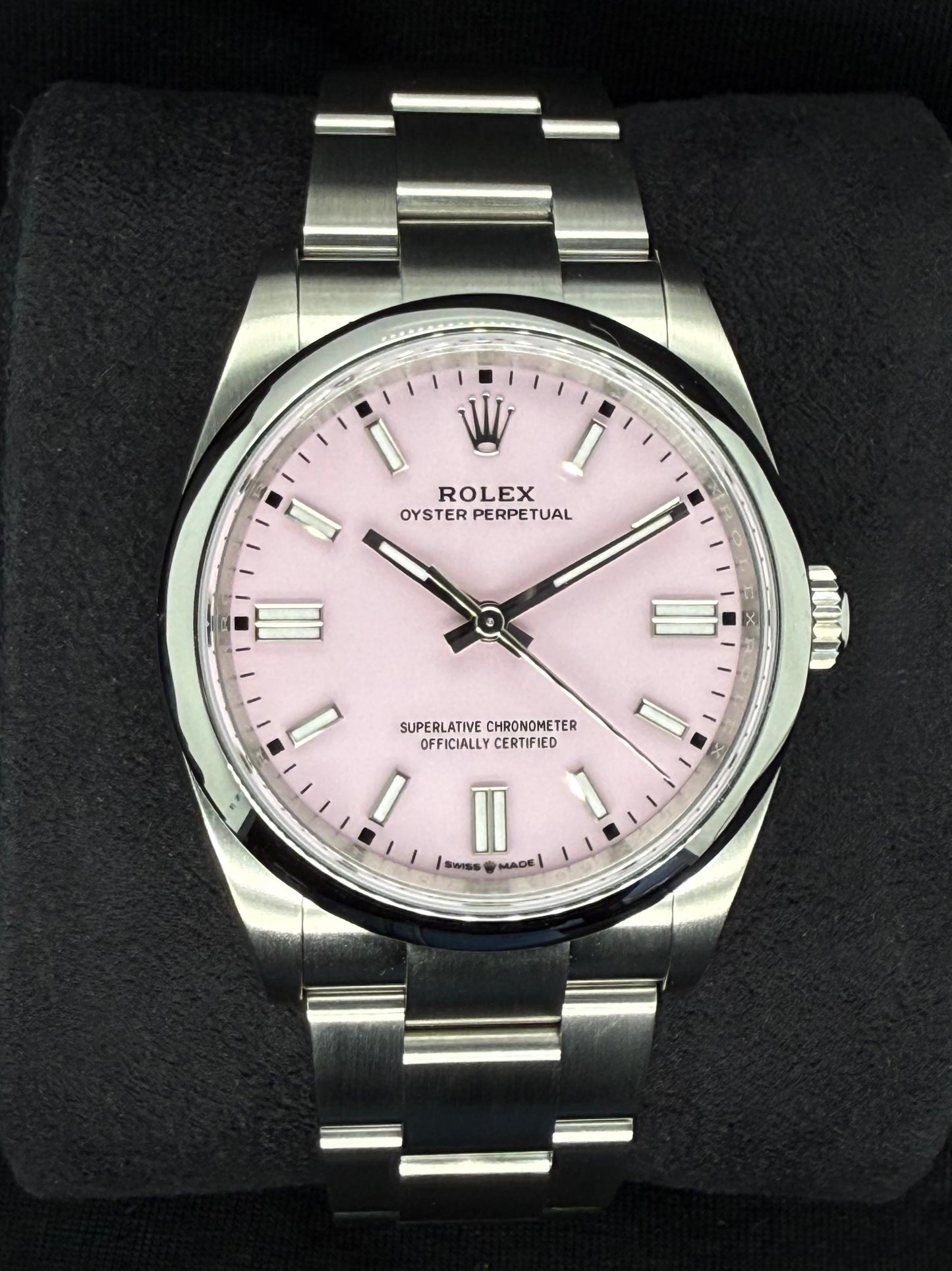 Rolex Oyster Perpetual 36 Candy Pink Dial 126000