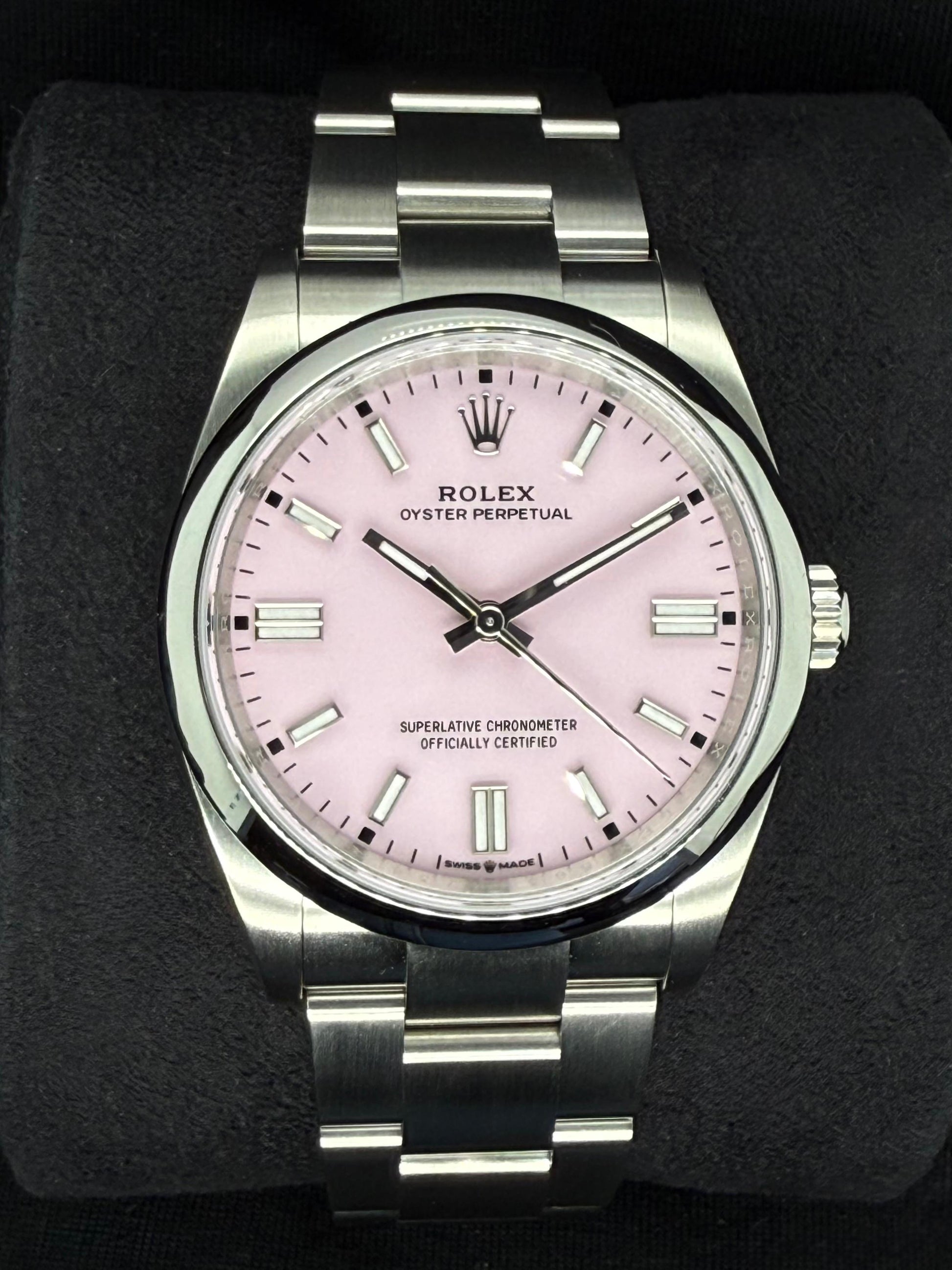 Rolex Oyster Perpetual 36 Candy Pink Dial 126000
