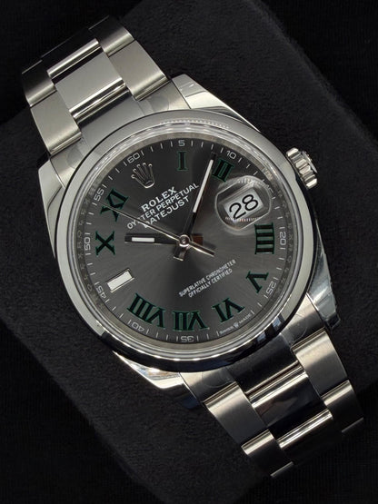 Rolex Datejust 36 Wimbledon Dial Smooth Bezel Oystersteel | 126200 | 2025 | 36mm