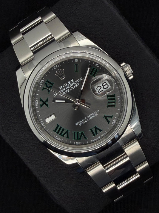 Rolex Datejust 36 Wimbledon Dial Smooth Bezel Oystersteel | 126200 | 2025 | 36mm