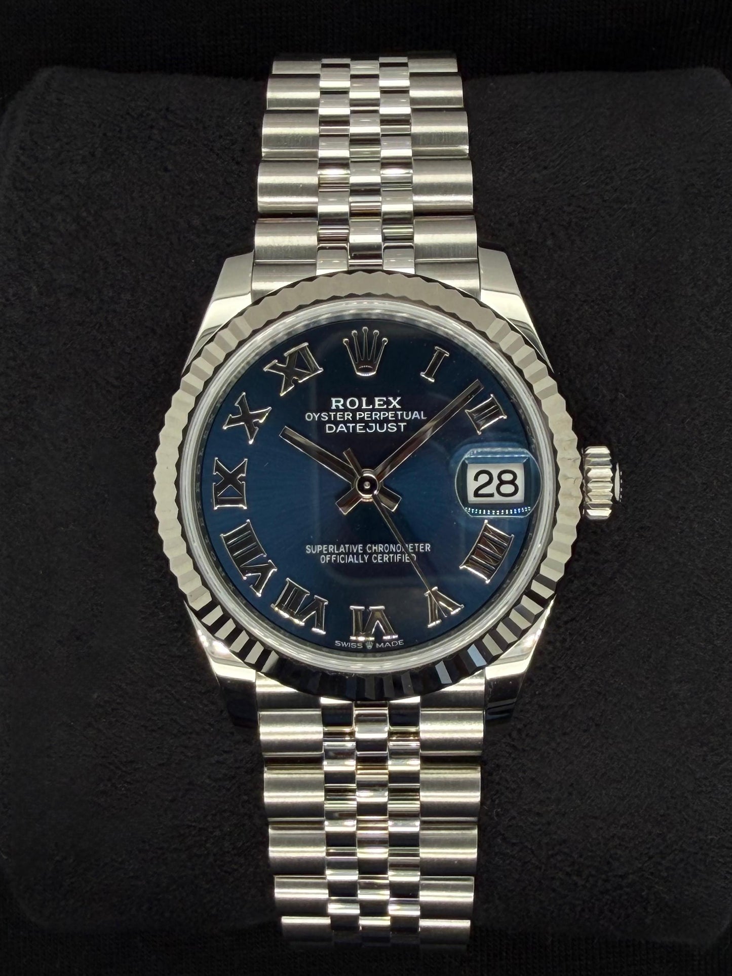 Rolex Datejust 31 Blue Roman Dial Jubilee 278274 | 2026 | 31 mm