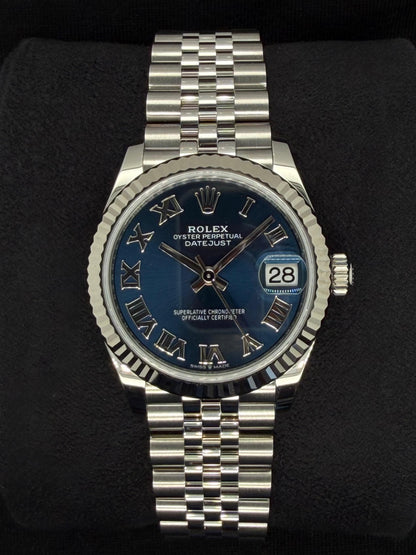 Rolex Datejust 31 Blue Roman Dial Jubilee 278274 | 2026 | 31 mm