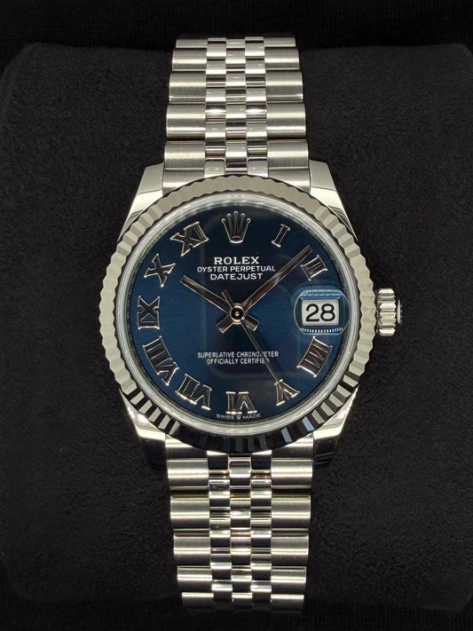 Rolex Datejust 31 Blue Roman Dial Jubilee 278274 | 2026 | 31 mm