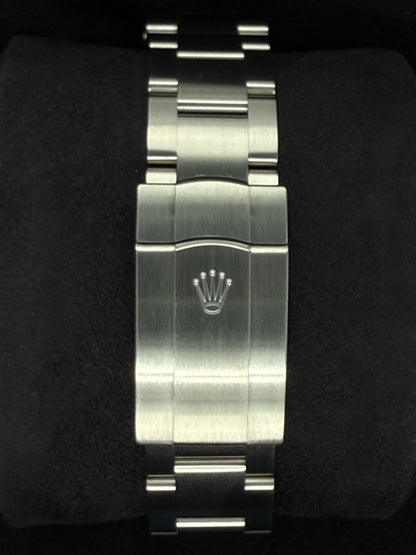 Rolex Oyster Perpetual 41 Beige Yellow Dial Oyster Bracelet 134300 clasp