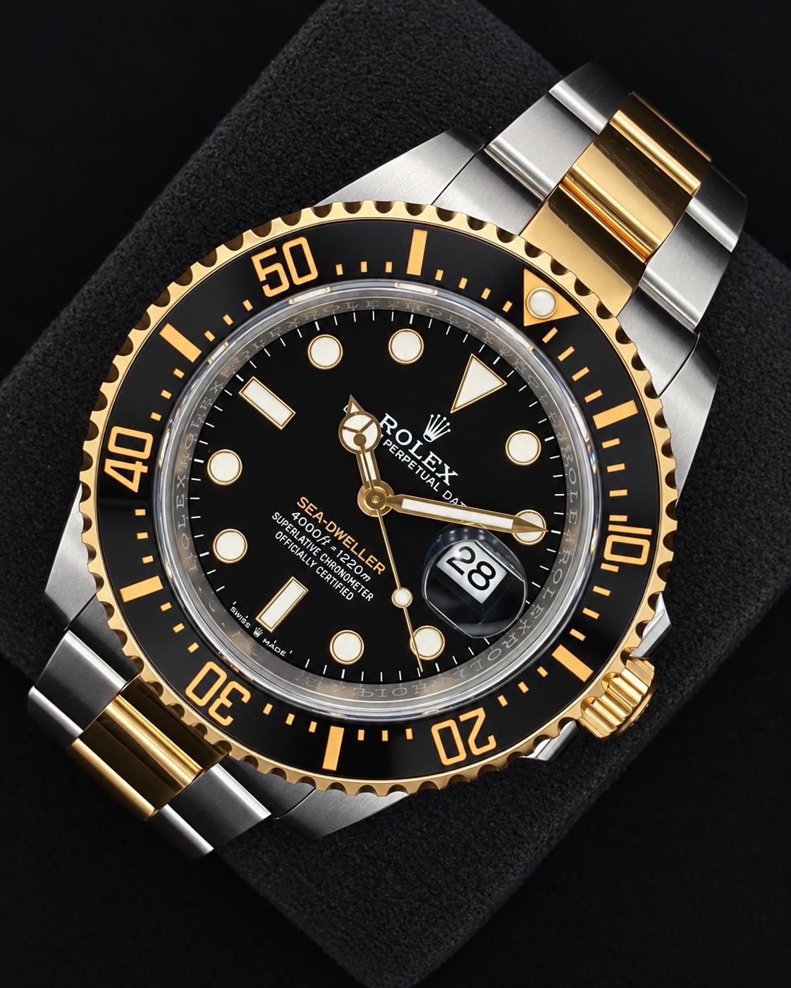 Rolex Sea-Dweller 18ct Two-Tone Black Dial 126603 | 2023 | 43mm